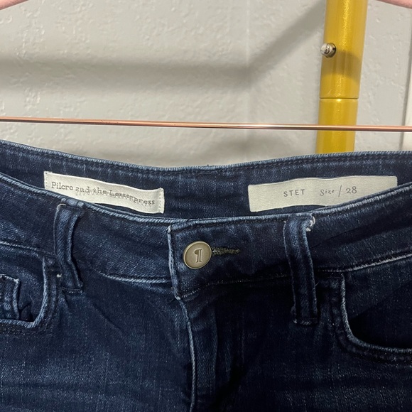 PILCRO by Anthropologie Stet shorts in dark wash - Picture 3 of 6